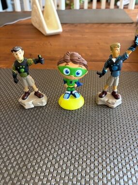 Set of 3 EUC PBS Character Tonies